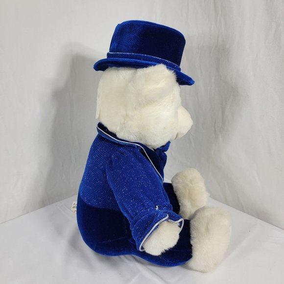 Dan Dee Snowflake Teddy Holiday Bear Plush Boy Stuffed Animal Collectible 2009 - Picture 4 of 12